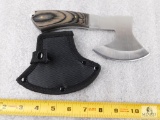 New Custom Stainless Camp / Hunting Hatchet with Sheath
