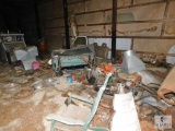 Contents of barn - located at the Bethune Road location