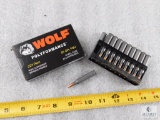 20 Rounds Wolf .223 REM Ammo 55 Grain FMJ