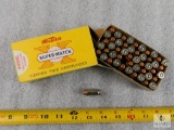 50 Rounds Western .45 Automatic Match Ammo 185 Grain FMC