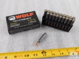 20 Rounds Wolf .223 REM Ammo 55 Grain FMJ