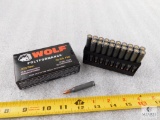 20 Rounds Wolf .223 REM Ammo 55 Grain FMJ