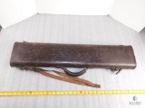 Vintage Leather Long Gun Case - Mares Leg Size