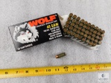 50 Rounds Wolf .40 S&W Ammo 180 Grain Copper FMJ