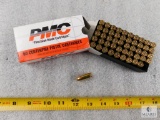 50 Rounds PMC 9mm Luger Ammo 124 Grain FMJ