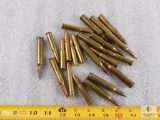 Lot assorted Rifle Ammo 7mm, 30-30, and .30-06