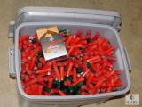 14 Gallon tote of 12 Shells for Reloading