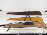 Lot of 3 Long Gun Storage Cases for Rifles or Shotguns