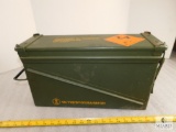 Metal Military Ammo Storage Box