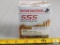 555 rounds Winchester 22 long rifle ammo .36 grain hollow point copper plated