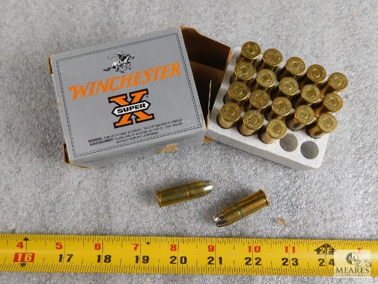 20 Rounds Winchester 45 Colt Ammo 225 Grain Hollow Point Self Defense