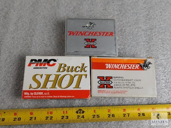 10 Rounds 12 Gauge Buckshot 5 Rounds 20 Gauge Buckshot