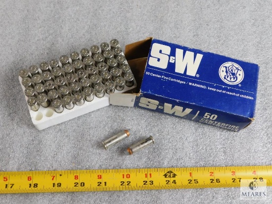 50 Rounds Smith and Wesson 38 Special ammo +P 110 Grain Hollow Point