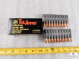 40 rounds Tulammo 7.62x39 ammo 122 grain FMJ