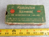 Rare 50 round box Remington 44-40 Remington 44-40 ammo 200 Grain