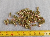 50 rounds 9mm ammo 124 grain FMJ bulk pack