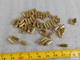 50 rounds 9mm ammo 124 grain FMJ bulk pack