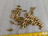 50 rounds 9mm ammo 124 grain FMJ bulk pack