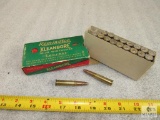 19 rounds Remington 30-30 ammo in collector box