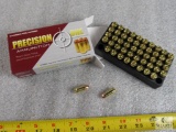 50 rounds of 380 ACP ammo 100 grain FMJ