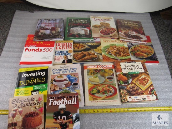 Lot of Variety of Books - Cookbooks, Guide books, and more