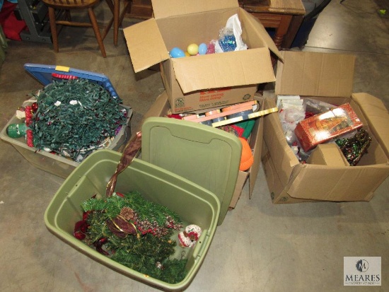 Large Lot Christmas & Holiday Decorations