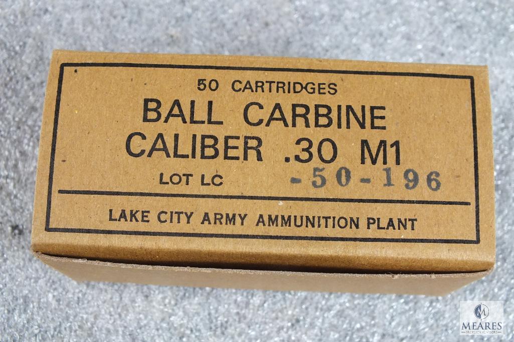 100 rounds 30 carbine ammo Hard to find Proxibid