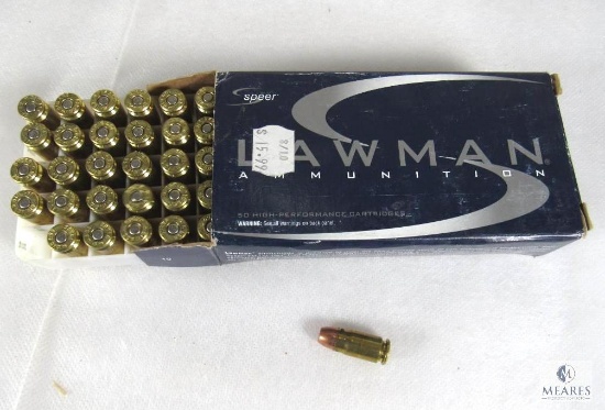 50 Rounds Speer Lawman .357 SIG Ammo 125 Grain TMJ CF