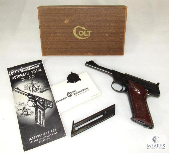Colt Woodsman .22 LR 3rd Series Sport Model Semi-Auto Pistol
