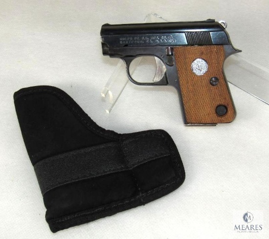 Colt Junior .25 ACP Semi-Auto Pocket Pistol