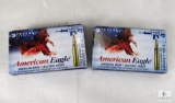 40 Rounds Federal American Eagle 5.56x45mm 55 Grain FMJ Military Grade Ammo