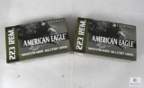 40 Rounds Federal American Eagle .223 REM 55 Grain FMJ Military Grade Ammo