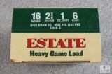 Box of 16-gauge ESTATE 6-shot shotgun shells