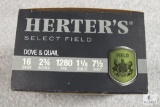 Herter's Select Field - 16-gauge shotshells - 7-1'/2 shot
