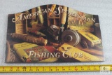 American Sportsman Fishing Club wooden sign - in plastic wrap