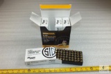 NEW - Sig Sauer Elite Performance 200-round box of 180-grain FMJ .40 S&W ammunition