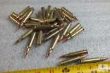 Lot of 30: 55-grain .223 VMAX ammunition - 26.2 grains of powder