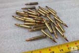 Lot of 30: 52-grain HP .223 ammunition - 26.2 grains of powder