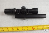 2-6x AR15 rifle scope with mount and scope rings
