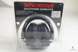 New Winchester electronic earmuffs. Great for shooting or sporting events.