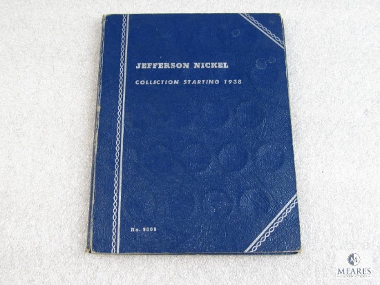 Incomplete Jefferson Nickel Book - starting 1938