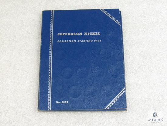 Incomplete Jefferson Nickel Book - starting 1938
