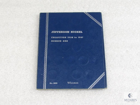 Incomplete Jefferson Nickel Book - 1938 to 1961