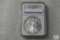 NGC Graded - 2011 American Silver Eagle Dollar, 25th Anniversary Set - MS70