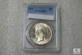 PCGS Graded - 1924 Peace Dollar - MS64