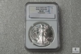 NGC Graded - 2013 American Silver Eagle Dollar, Early Releases - MS70