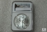 NGC Graded - 2013 American Silver Eagle Dollar, Early Releases - MS70