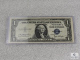 1935-D US One Dollar Blue Seal Silver Certificate Note