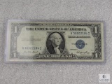 1935-E US One Dollar Blue Seal Silver Certificate Note