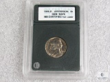 1955-D Jefferson Nickel, Full Luster